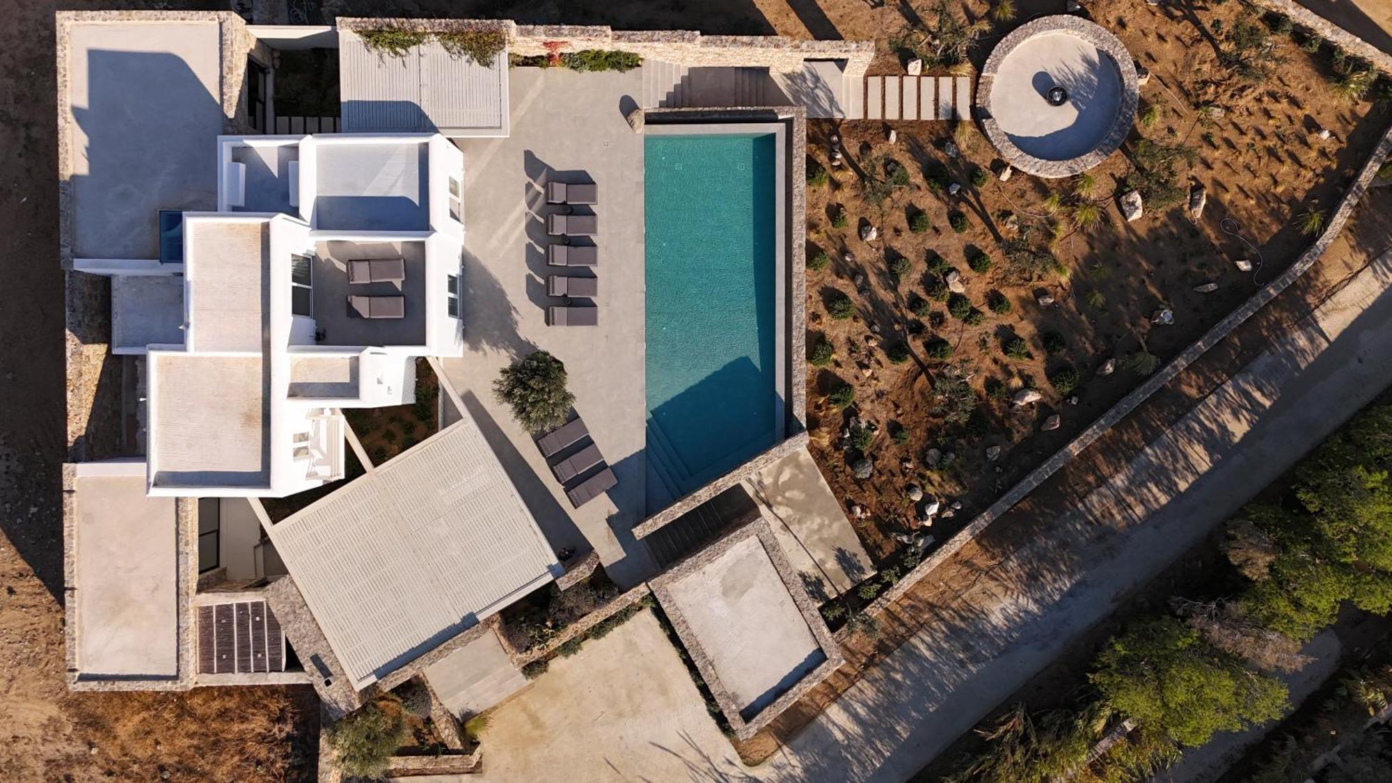 Blue Eye Grand Villa Mykonos Kalafatis Eksteriør bilde