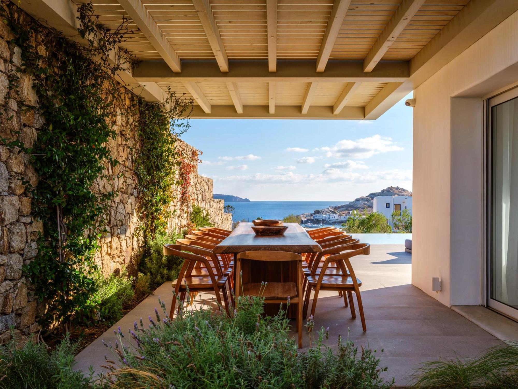 Blue Eye Grand Villa Mykonos Kalafatis Eksteriør bilde