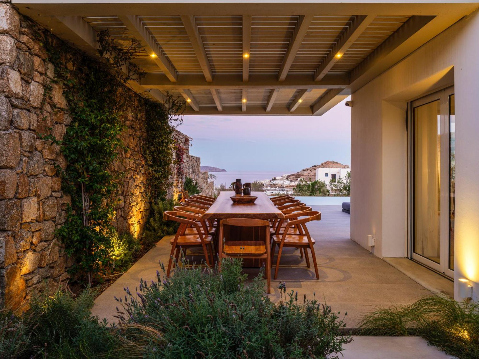 Blue Eye Grand Villa Mykonos Kalafatis Eksteriør bilde