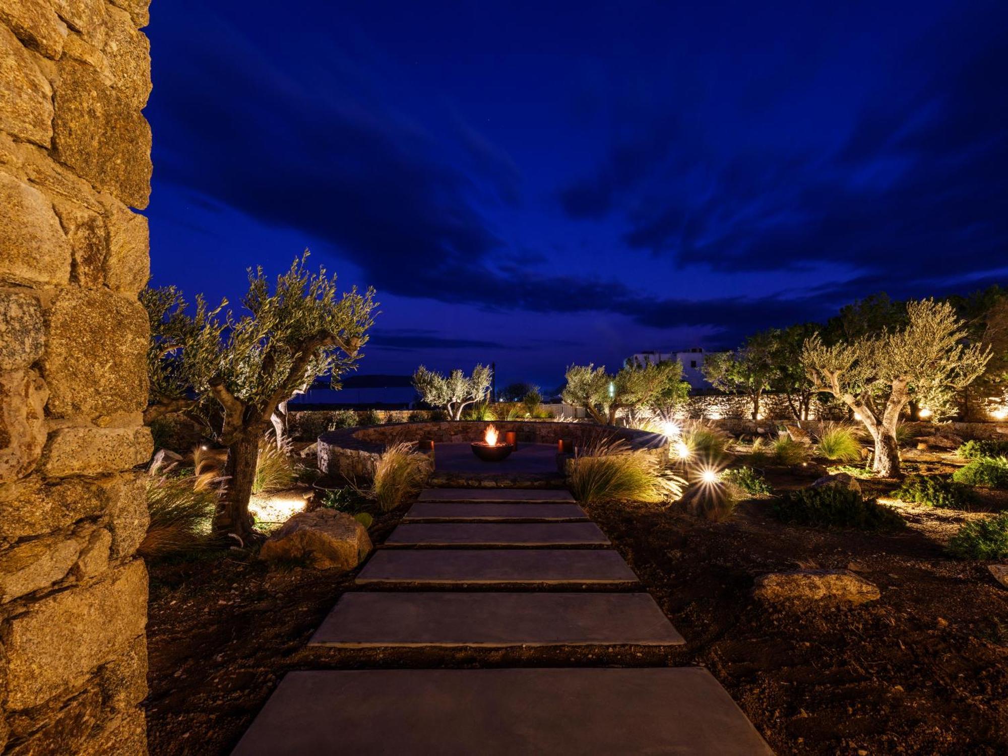 Blue Eye Grand Villa Mykonos Kalafatis Eksteriør bilde