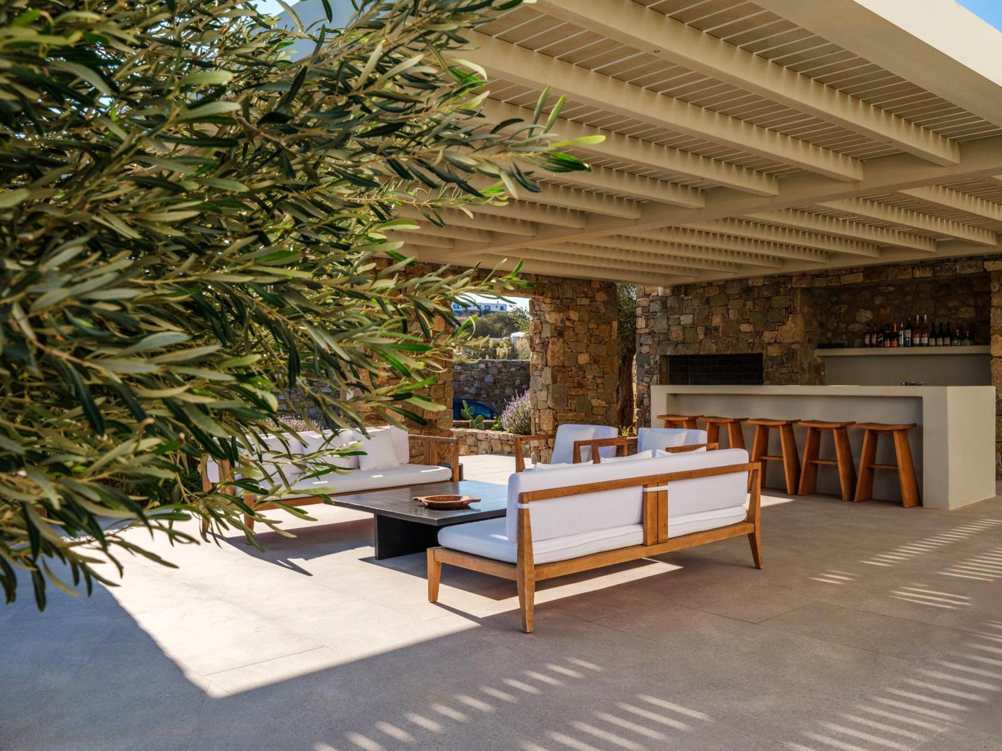 Blue Eye Grand Villa Mykonos Kalafatis Eksteriør bilde