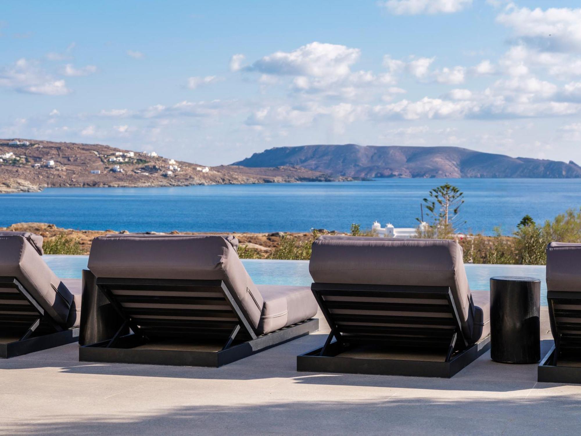 Blue Eye Grand Villa Mykonos Kalafatis Eksteriør bilde