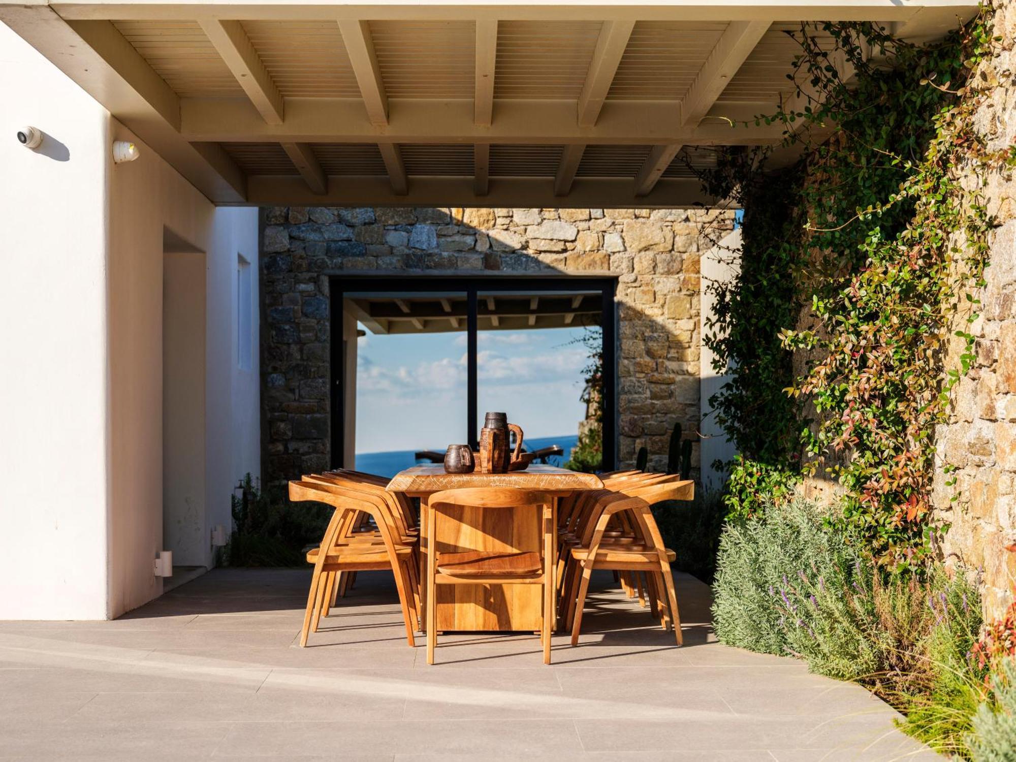 Blue Eye Grand Villa Mykonos Kalafatis Eksteriør bilde