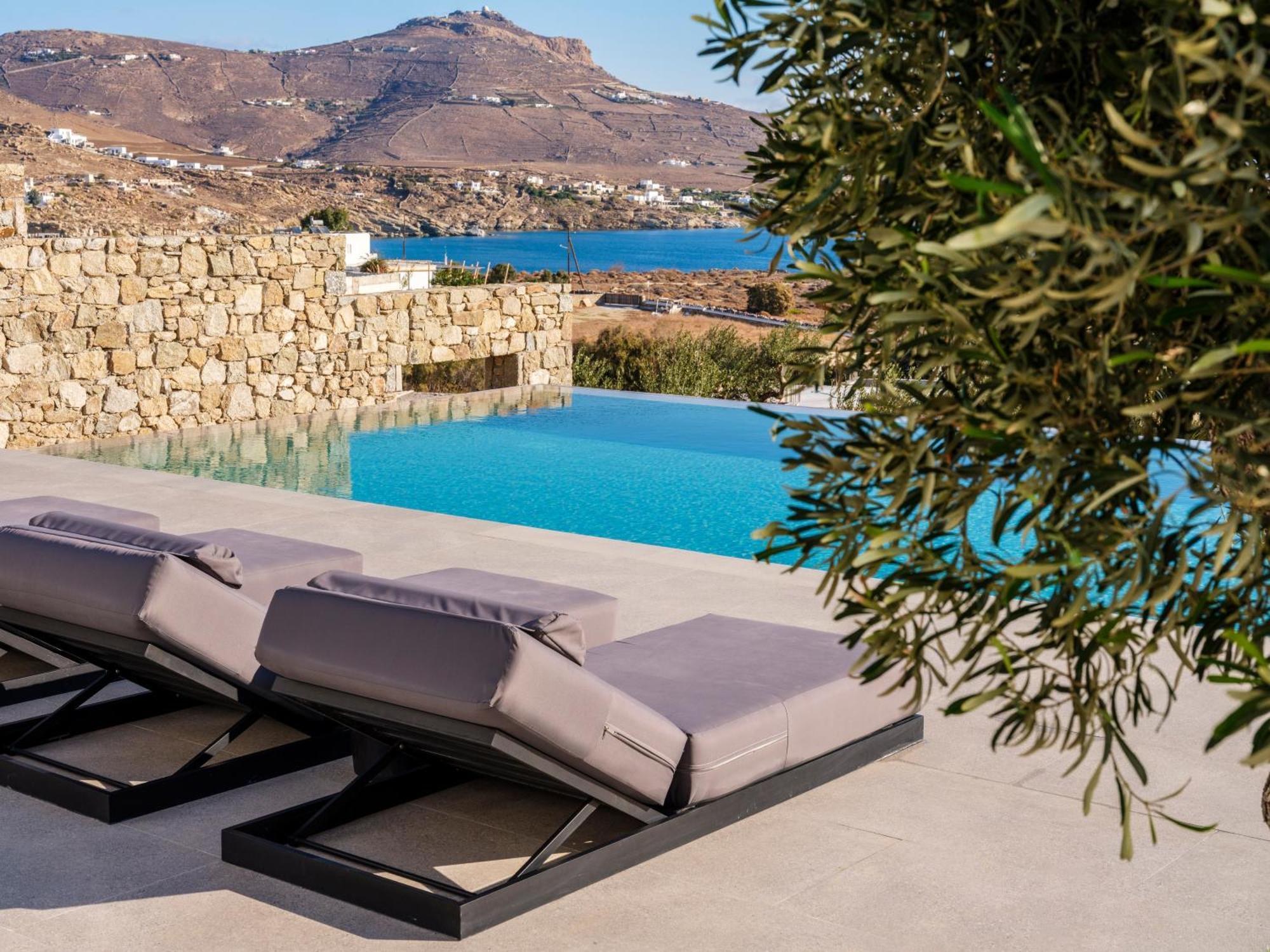Blue Eye Grand Villa Mykonos Kalafatis Eksteriør bilde