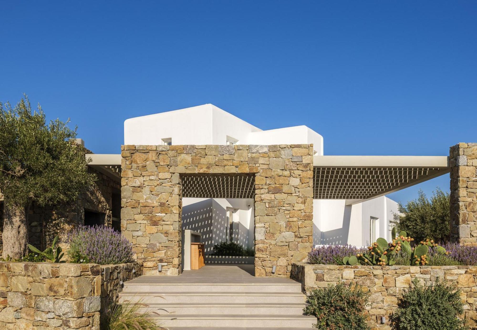 Blue Eye Grand Villa Mykonos Kalafatis Eksteriør bilde